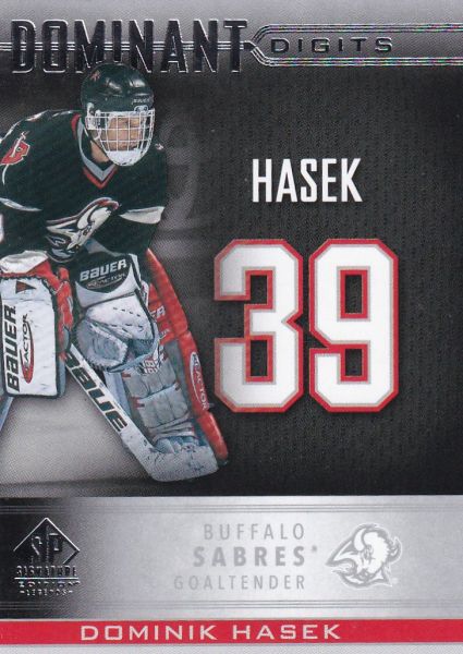 insert karta DOMINIK HAŠEK 20-21 SP Signature Legends Dominant Digits číslo DD-26